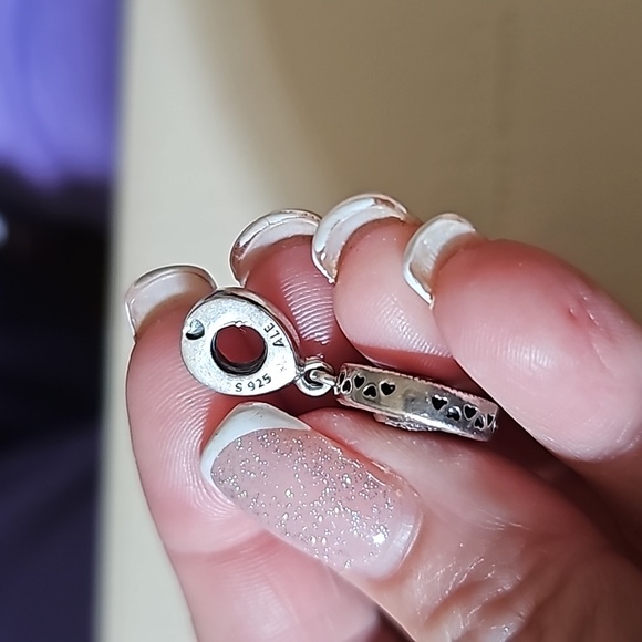 Pandora RETIRED signature dangle charm - Picture 5 of 6